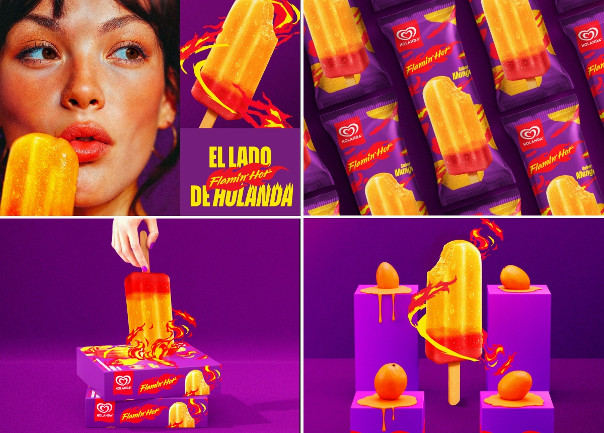 Nueva paleta de mango Holanda x Flamin’ Hot: solo para valientes 🔥