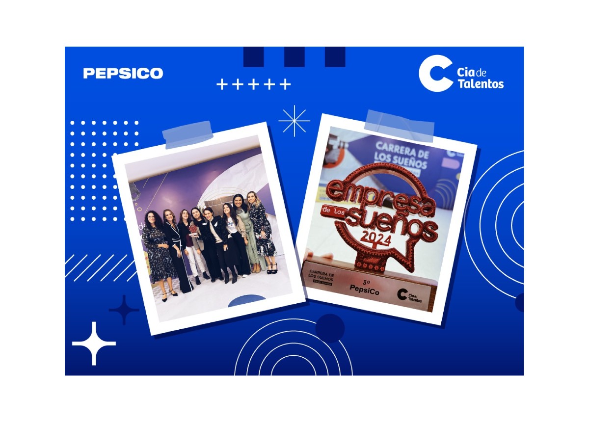  Reconocimiento a PepsiCo México por haber obtenido el Tercer lugar en el ranking Carrera de los Sueños 2024